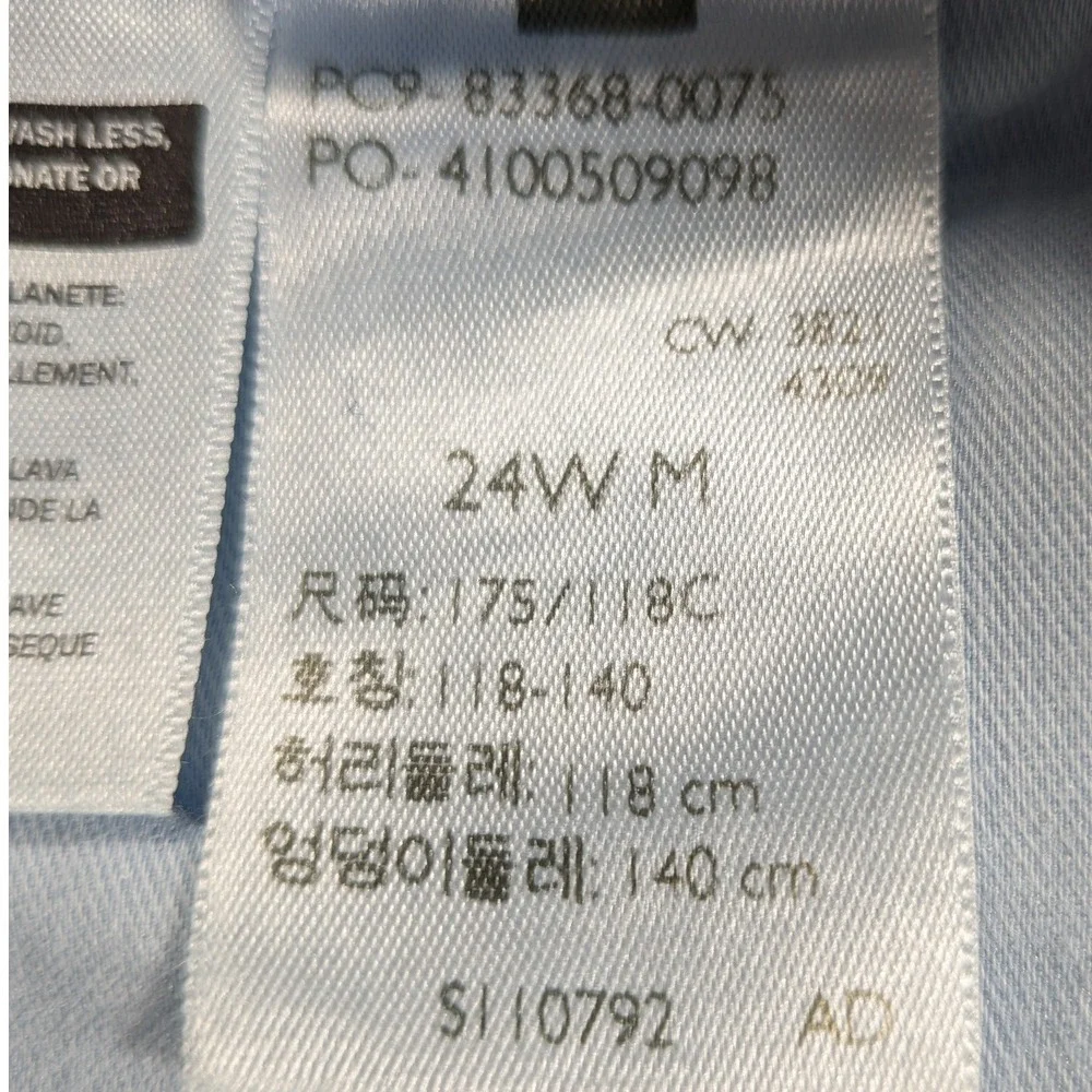 NWT Levi Strauss 721 Jeans Women 24 High Rise Skinny Distress Blue Denim Classic - Picture 10 of 12